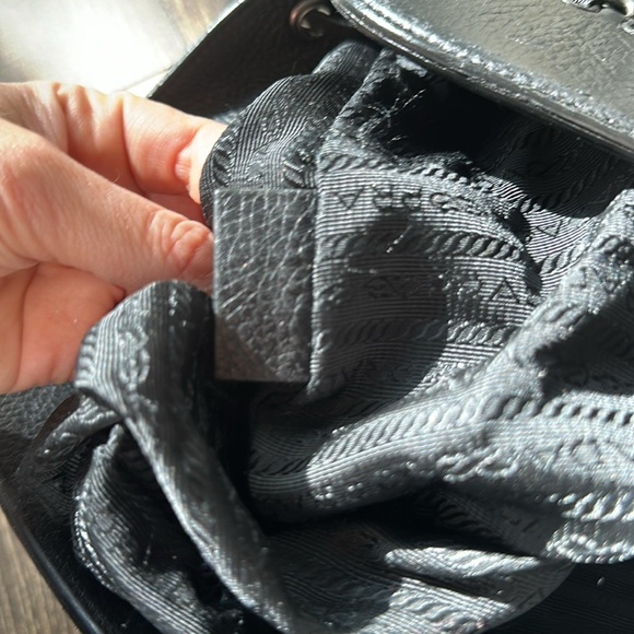 PRADA Handbag with Laced Sides - Picture 11 of 12